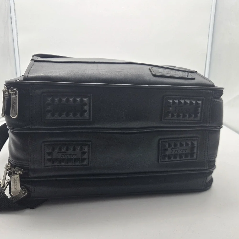 Targus Large Computer Bag Carrying Case Briefcase Laptop Notebook Leather